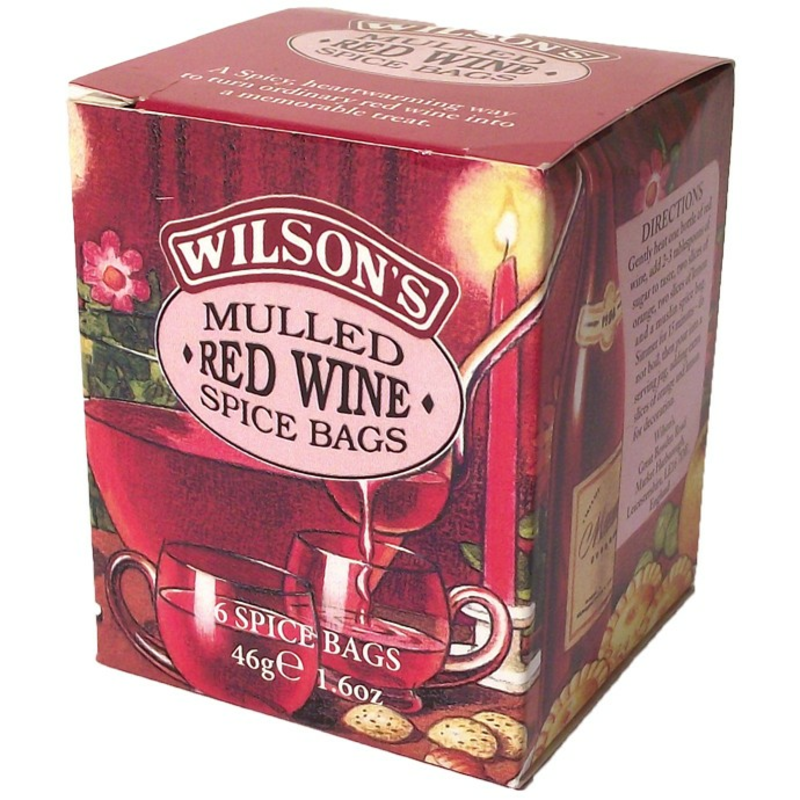 Mulled Red Wine Spice Bags 30g (Wilson's)