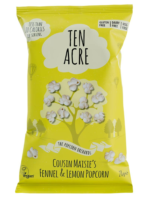 Fennel and Lemon Popcorn 28g (Ten Acre)