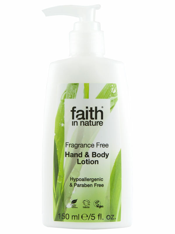 Fragrance Free Hand & Body Lotion 150ml (Faith in Nature)