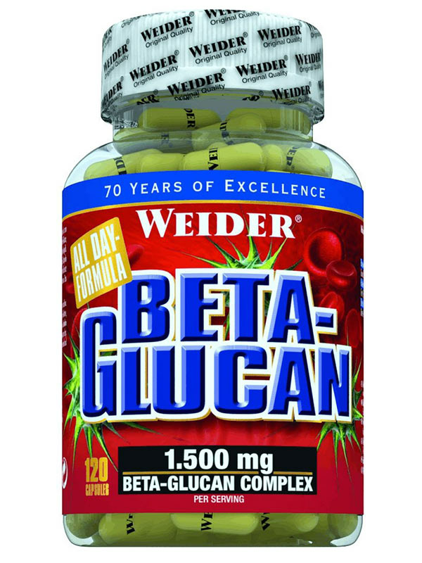 Beta-Glucan 120 Capsules (Weider Nutrition)