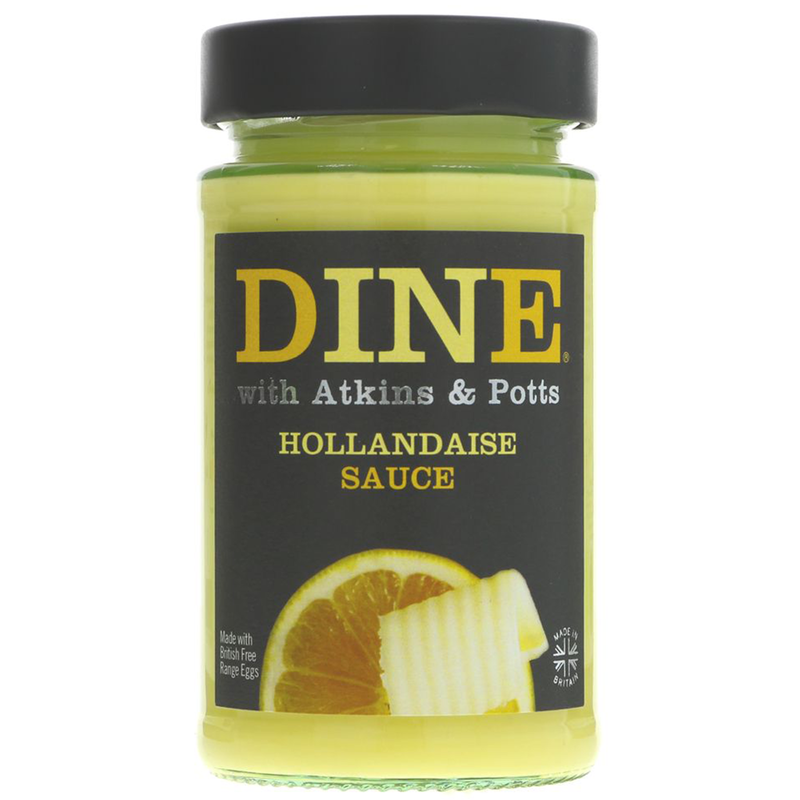Hollandaise Sauce 180g (Dine With Atkins & Potts) Healthy Supplies