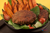 Jerk Turkey Burgers with Sweet Potato Wedges - Recipe