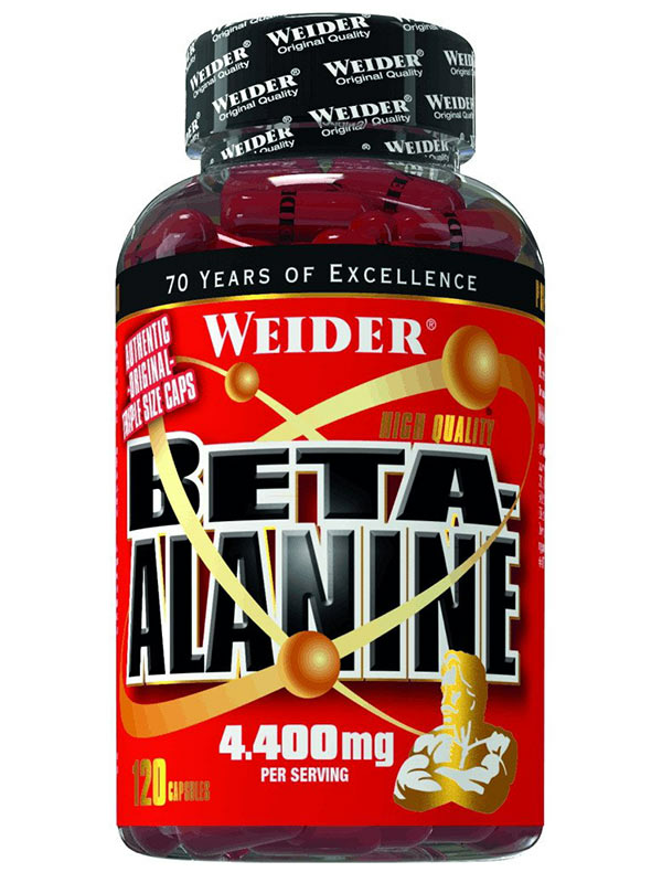 Beta-Alanine 120 Capsules (Weider Nutrition)