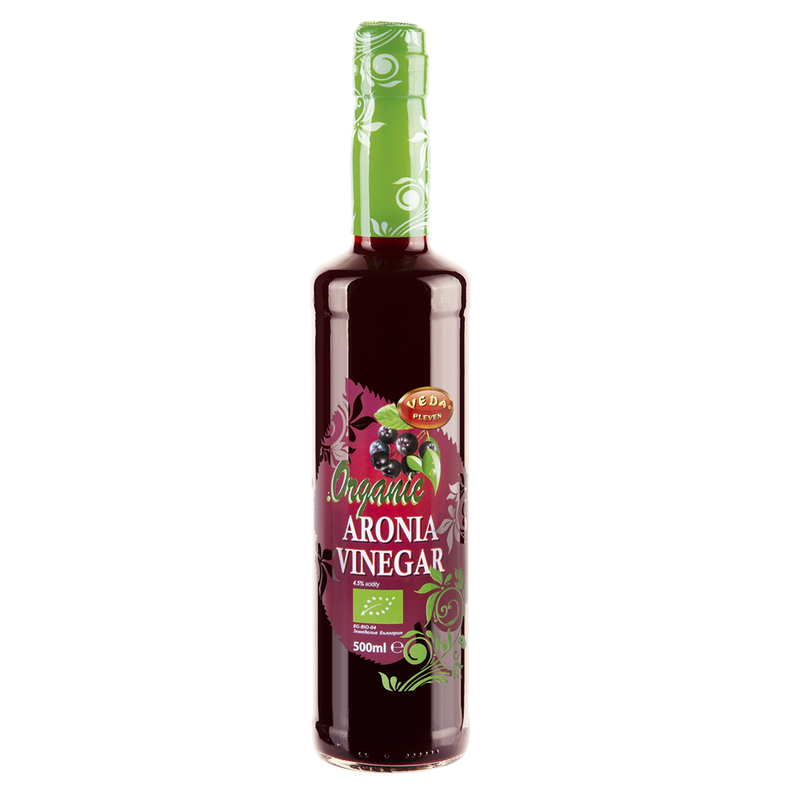 Aronia Vinegar (with mother) 500ml, Organic (Veda Pleven)