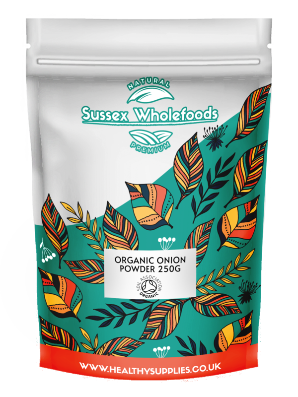 Organic Onion Powder 250g (Sussex Wholefoods) Healthy Supplies