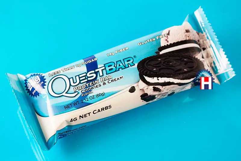 Cookies & Cream Protein Bar 60g (Quest Nutrition) | Healthy Supplies