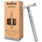 Silver Metal Safety Razor (Bambaw)