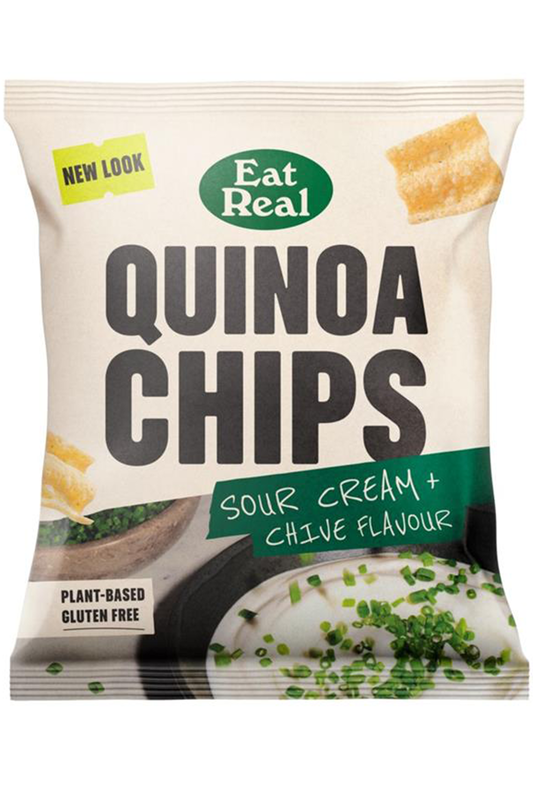 Quinoa Sour Cream and Chive 22g (Eat Real)