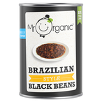 Organic Brazilian Style Black Beans 400g (Mr Organic)