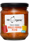 Organic Grilled Pepper Pesto 130g (Mr Organic)