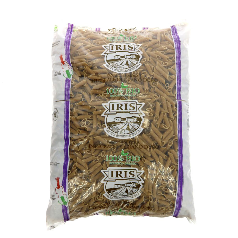 Organic Penne Wholewheat Pasta 5kg (Iris)