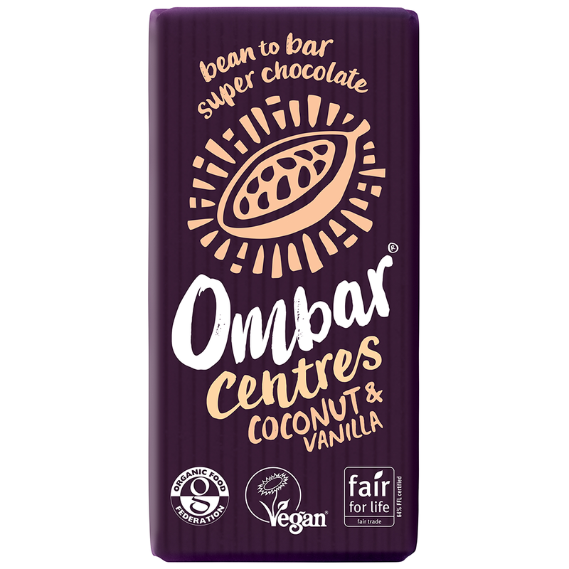 Organic Centres Coconut & Vanilla 35g (Ombar)