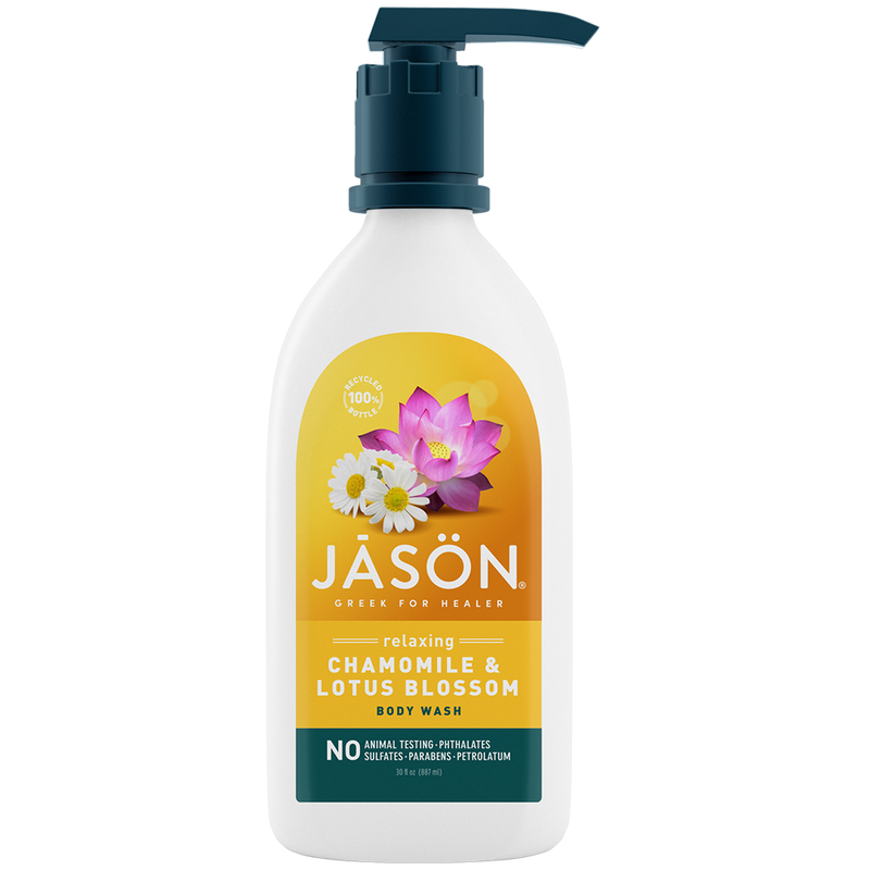 Relaxing Chamomile & Lotus Blossom Body Wash 887ml (Jason)