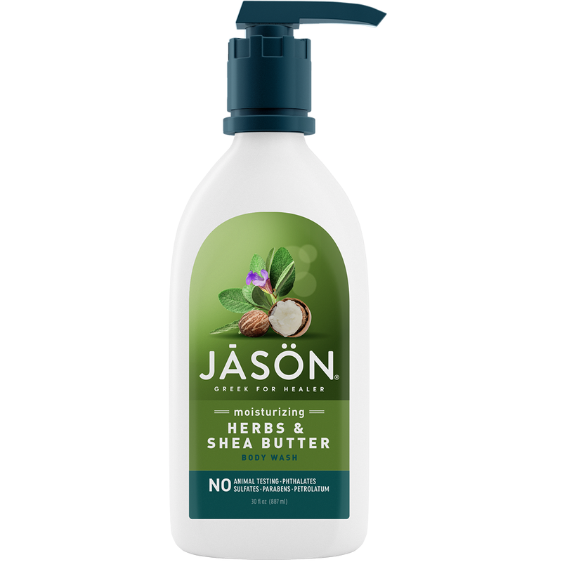 Moisturizing Herbs & Shea Butter Body Wash 887ml (Jason)