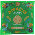 Organic Extra Fibre Tortilla Wraps 240g (Amaizin)