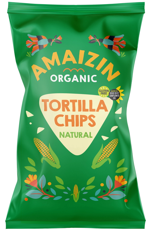 Organic Natural Tortilla Corn Chips 150g (Amaizin) Healthy Supplies