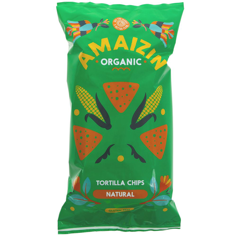 Organic Natural Tortilla Corn Chips 250g (Amaizin)