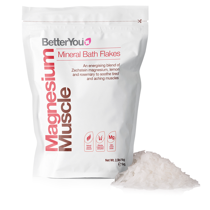 Magnesium Muscle Bath Flakes 1kg (BetterYou)