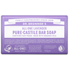 All-One Lavender Pure Castile Soap Bar 140g (Dr. Bronner