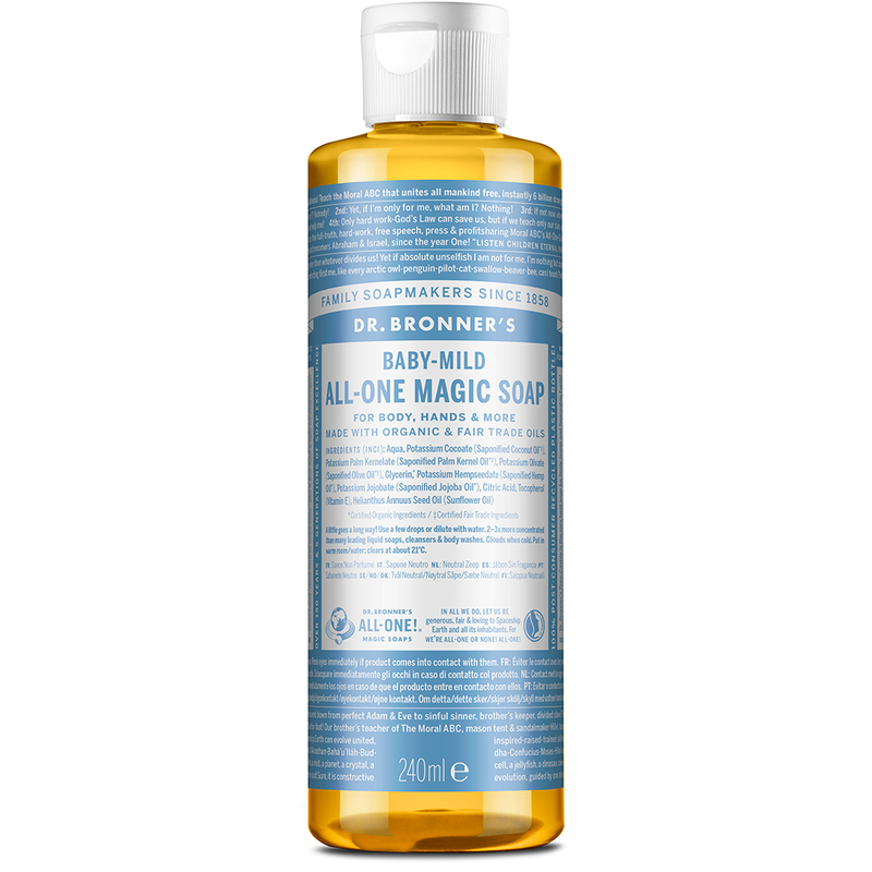 All-One Magic Baby Mild Soap 240ml (Dr. Bronner's)