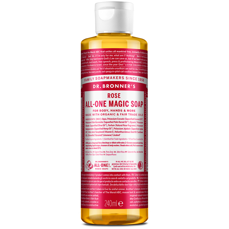 All-One Magic Rose Soap 240ml (Dr. Bronner's)