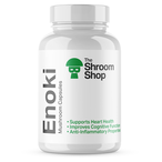 Enoki Mushroom 90 Capsules (The Shroom Shop)