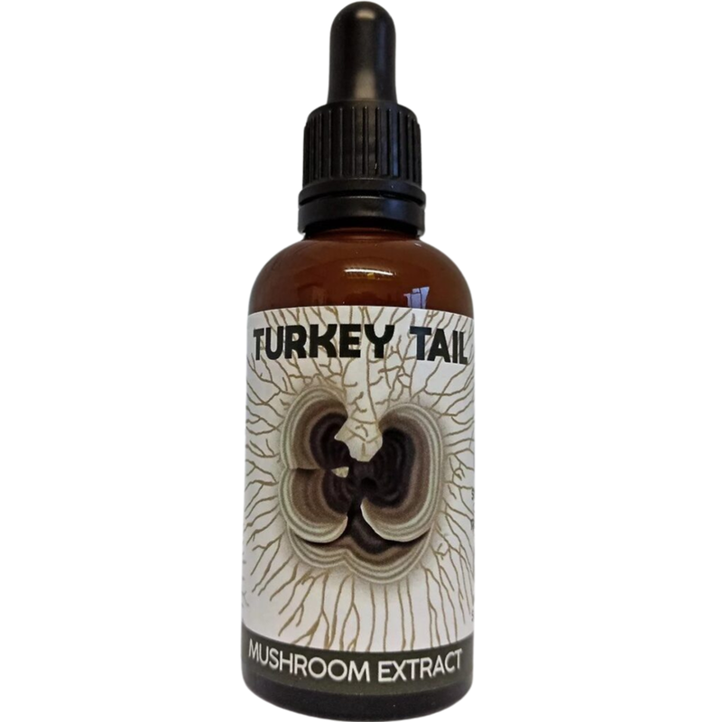 Turkey Tail Tincture 50ml (Isle of Wight Mushrooms) Healthy Supplies