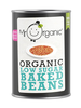 Organic Naturally Sweetened Baked Beans 400g (Mr Organic)