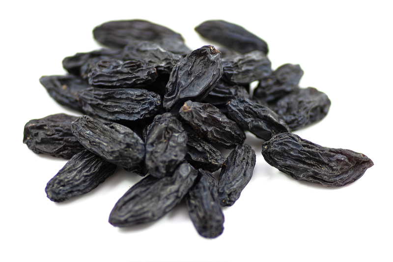 Organic Black Bukhara Raisins 500g (Sussex Wholefoods)