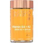Vitamin D3 and K2 60 Gummies (Nutriburst)