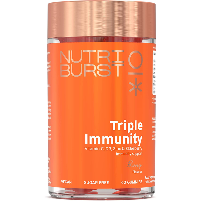 Triple Immunity 60 Gummies (Nutriburst)