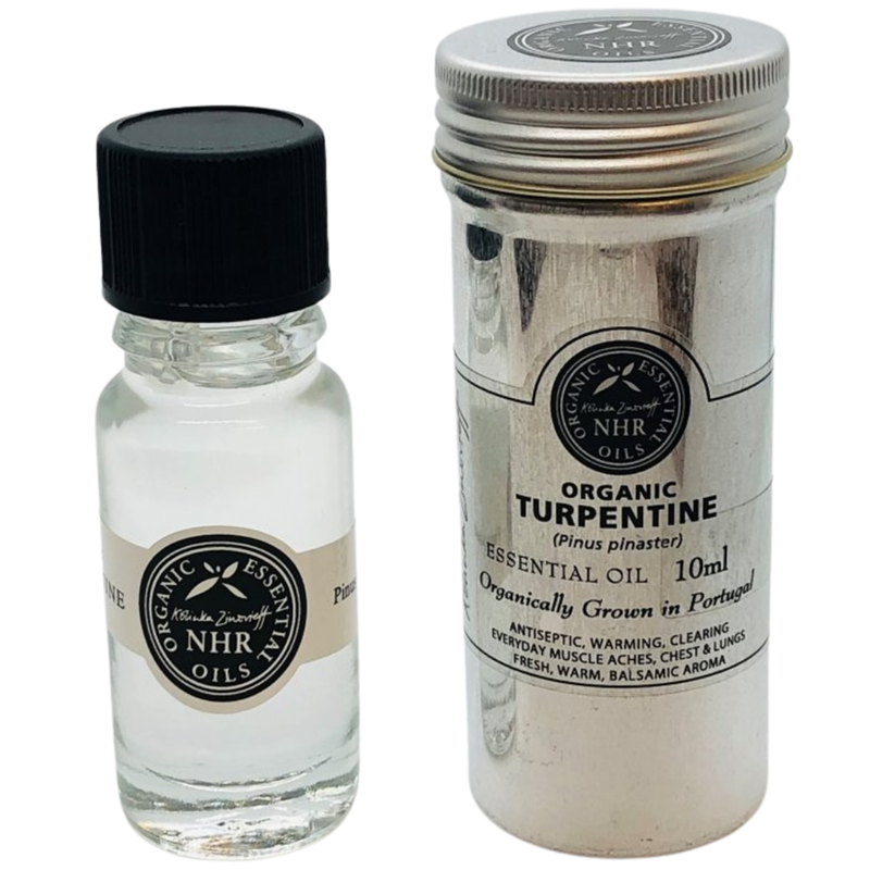 Organic Food Grade Turpentine Oil 10ml (NHR Organic Oils) Healthy