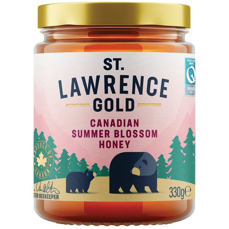 Gold Summer Blossom Honey 330g (St Lawrence Gold)