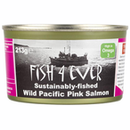 Wild Pacific Pink Salmon 213g (Fish4Ever)