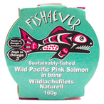 Wild Pacific Pink Salmon in Brine 160g (Fish4Ever)