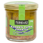 Organic Azores Tuna Fillets in Olive Oil 150g (Fish4Ever)