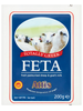 Authentic Greek Feta Cheese 200g (Attis)