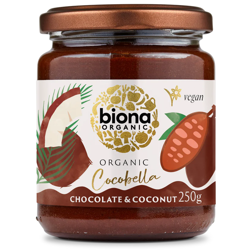 Organic CocoBella Chocolate &amp; Coconut Spread 250g (Biona)