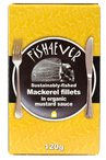 Mackerel Fillets in Mustard Sauce 120g (Fish4Ever)