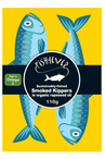 Organic Smoked Kippers in Rapeseed Oil 110g (Fish4Ever)
