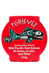 Wild Pacific Red Salmon Filleted 170g (Fish4Ever)