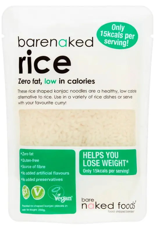 Rice 250g (Bare Naked Noodles) | Healthy Supplies