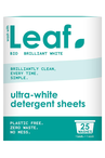 Brilliant White Laundry Detergent Sheets 25 Pack (Wash With Leaf)