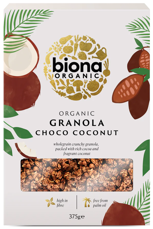 Organic Choco Coconut Granola 375g (Biona)