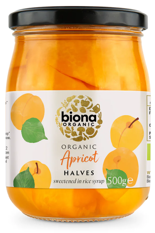 Organic Apricot Halves 500g (Biona)