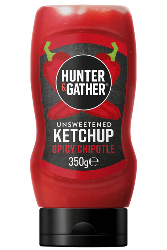 Unsweetened Spicy Chipotle Ketchup 350g (Hunter and Gather)