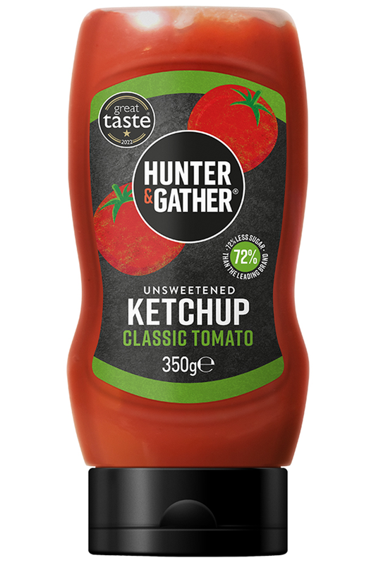 Unsweetened Tomato Ketchup 350g (Hunter and Gather)