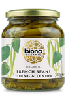 Organic French Beans 340g (Biona)