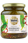 Organic Gherkins 680g (Biona)