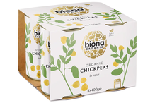 Organic Chick Peas 400g x 4 (Biona)